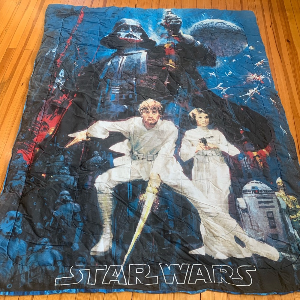 Vintage Star Wars Comforter twin